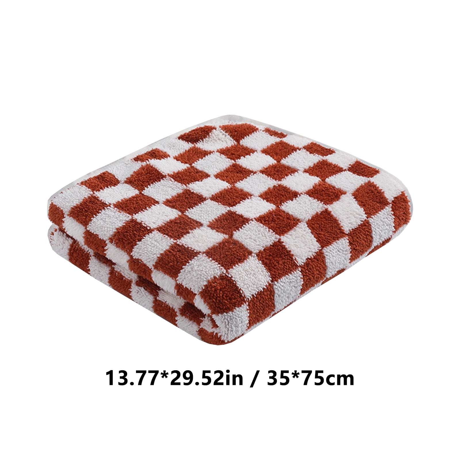 Jubipavy Bath Towels Red Checkerboard With Thick Bath Towels Jubipavy Bath Towels Red Checkerboard With Thick Bath Towels