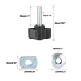 thumbnail image 4 of Unique Bargains Hardtop Thumb Screws Quick Removal Fastener Nut Washer for Jeep Wrangler, 4 of 8