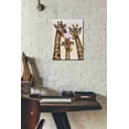 thumbnail image 3 of Epic Graffiti 'Giraffe and Flower Glasses, Trio' by Fab Funky Canvas Wall Art, 12"x16", 3 of 3