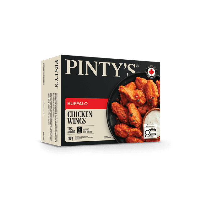 Pintys Buffalo Chicken Wings, Seasoned, Cut-up, Fully cooked, Pintys Buffalo Chicken Wings