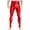 Red, variant on iiniim Men's Plus Size Glossy High Waist Stirrup Leggings Tights Gym Workout Yoga Pants Blue XL