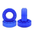 thumbnail image 2 of serony 4 Pieces Silicone Tire Inserts Upgrade for Hobby RC 1/10 Car Scale Blue Car Model Blue 106x42mm, 2 of 6