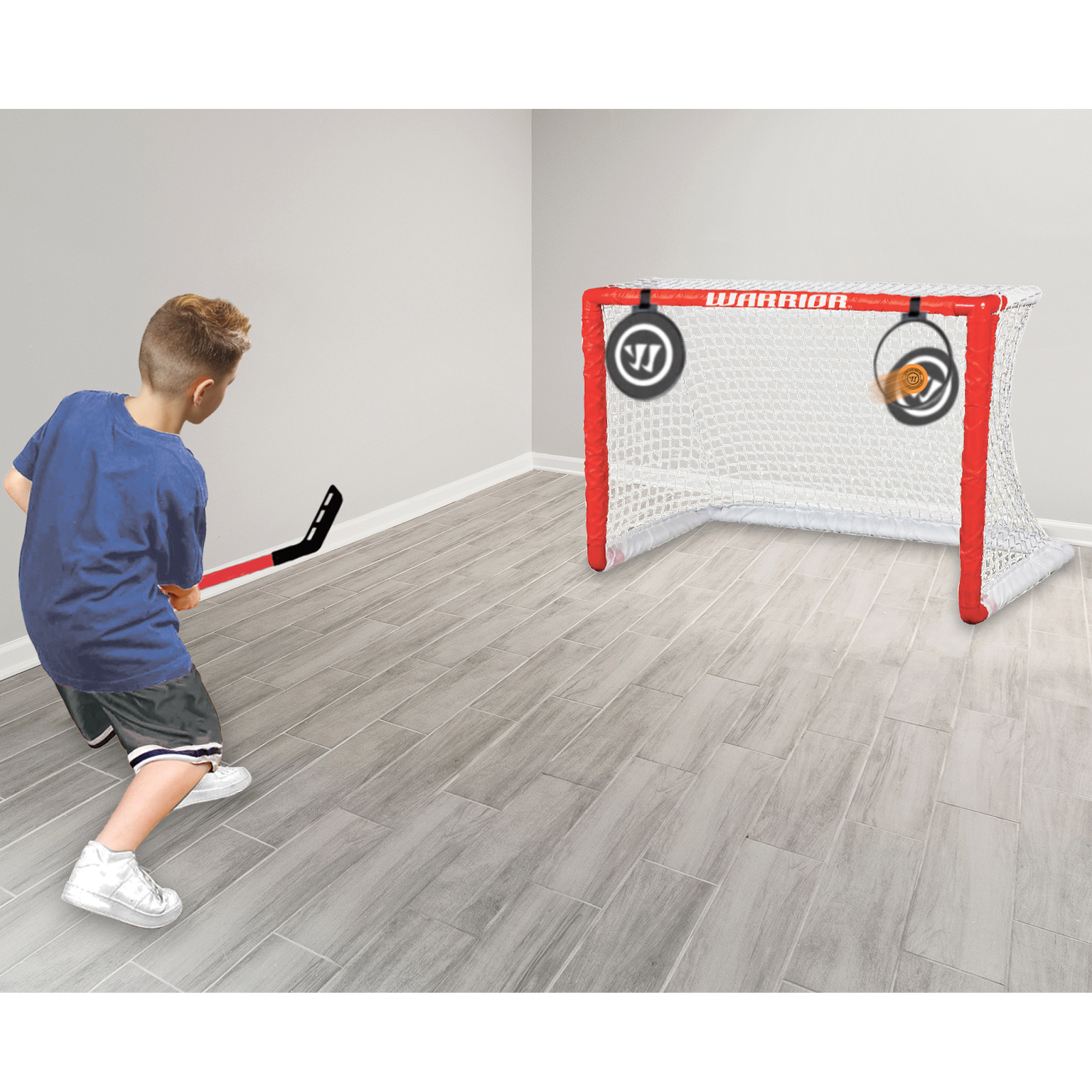Warrior Street Hockey Shooting Targets Set of 2 - Foam Pop-Out Targets Using Hook and Loops
