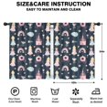 thumbnail image 2 of Blackout Kids Curtains,Dark Blue Princess Castle Pattern Childrens Insulated Curtains Set Of 2,Bedroom Essentials,Toddler Room Decor 42"x54", 2 of 5