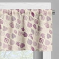 thumbnail image 3 of Ambesonne Floral Valance Pack of 2, Ornate Leaves and Flowers, 42"X12", Multicolor, 3 of 5
