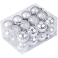 thumbnail image 1 of 24Pcs Christmas Balls Ornaments for Xmas Tree - Shatterproof Christmas Tree Decorations Perfect Hanging Ball, 1 of 4