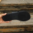 thumbnail image 6 of Caywon Womens Toe Loop Slide Sandals, Open Toe Flat Slippers, Casual Summer Beach Shoes, Comfortable Solid Color Slip On Footwear, Sandalias Para Mujer, 6 of 9