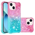 thumbnail image 1 of Funda para iPhone 13 Transparente con Brillos Carcasa Protectora Antigolpes con Glitter Brillante, 1 of 5