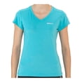 thumbnail image 1 of Playera Wilson para Mujer, Deportivo Azul Turquesa Talla CH, 1 of 4