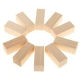 thumbnail image 4 of Bloques de Madera BLESIY 10/5 Piezas Natural para Modelar Manualidades 50/80/100 Mm, 4 of 8