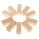 thumbnail image 4 of 10/5 piezas Palitos de madera para manualidades DIY, madera de balsa sin tratar, para hacer modelos. 20x20x50mm, 4 of 9