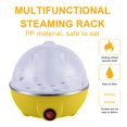 thumbnail image 2 of CNKOO Egg Cooker Electric 5-Egg Capacity  Soft  Medium  Hard-Boiled Egg Cooker with Auto Shut-Off  Measuring Cup Included  BPA Free, 2 of 5