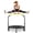 Green, variant on SAEEPABUL 40Inch Mini Fitness Rebounder Trampoline with Adjustable Handle, Indoor Exercise Workout Trampoline for Adults, Max Load 330lbs, Green