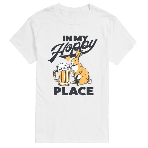 Instant Message - In My Hoppy Place Short Sleeve Graphic T-Shirt