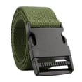 thumbnail image 3 of ziyahi Outdoor Breathable Men Waist Belt Quick Release Buckle Green, 3 of 9