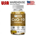 thumbnail image 2 of MENXI Coenzyme Q10 200mg,Antioxidant for Heart Health & Energy Production, Coenzyme Q10 Vitamins and Supplements,For Heart, Brain, Immunity & Liver Support - 120 Capsules, 2 of 8
