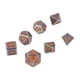 thumbnail image 3 of Kit De Dados Poliédricos, Elegante Artesanía Exquisita Metal Galvanizado 7 Piezas Juego De Dados De Varios Lados 1 Pieza De Fundición Para El Hogar Para La Barra ANGGREK Otros, 3 of 8