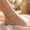 Silver, variant on Waterproof Glitter Anklet for Women, 14K Gold Tone Plated Adjustable Ankle Bracelet,Beach Foot Jewelry Gift for Ladies