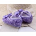 thumbnail image 5 of Baby Girl Shoes Baby Mary Jane Flats Princess Wedding Dress Shoes Crib Shoe for Newborns Infants, 5 of 6