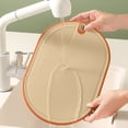 thumbnail image 6 of Double Sided Elliptical Chopping Boards with Handle,Dishwasher Safe,Large Non Slip Plastic Cutting Board Suitable for Kitchen,Camping,12.99x8.66 Inch,Yellow, 6 of 7