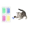 thumbnail image 5 of Leyfeng Spring Cat Toys, Cat Coil Springs, 4 Piece Cat Creative Toys, Killing Time Interactive Cat Toys, Durable Heavy Duty Plastic Springs for Slapping, Biting, Hunting, Kitten Toys, 5 of 6