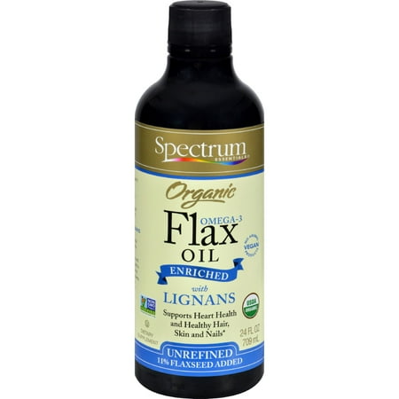 UPC 022506000353 product image for Spectrum Essentials 150946 Organic Flax Oil With Lignans 24 Fl Oz | upcitemdb.com