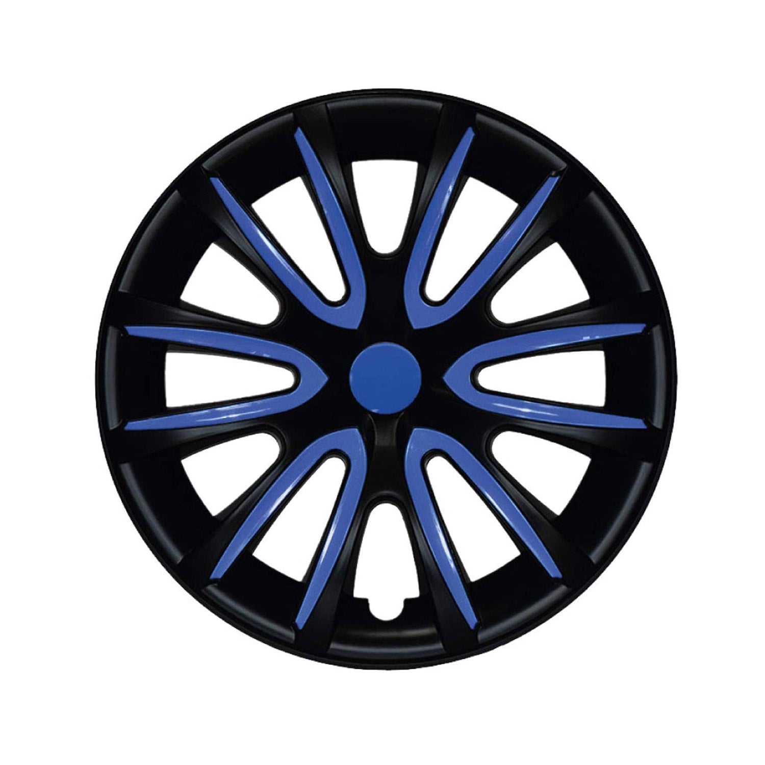16" Inch Hubcaps Wheel Rim Cover Matt Black & Dark Blue for Nissan