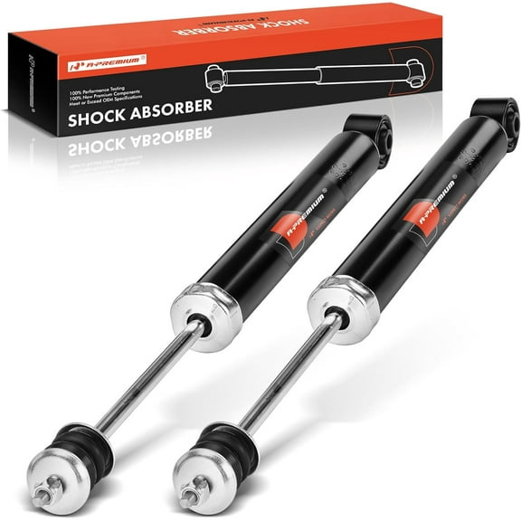 A-Premium Rear Pair (2) Shock Absorber Compatible with Nissan Sentra 2013, Driver and Passenger Side