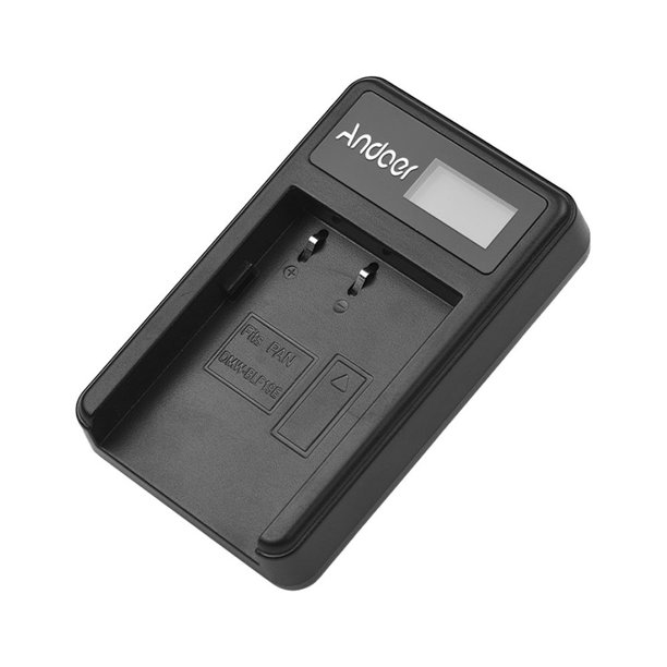 LCD1-BLF19 Cargador de batería de cámara LCD para Panasonic Lumix GH3