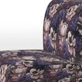 thumbnail image 4 of Designart "Moody Gothic Botanicals I" Pink Floral Upholstered Accent Chair - Cottage Arm Chair For Bedroom, 4 of 5