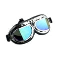 thumbnail image 2 of DODOING Retro Pilot Goggles Off-Road Glasses Eyewear Motorcycle Scooter Cycle Mountain Bike Motocross Cycling Goggles, 2 of 4