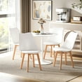 thumbnail image 2 of HOMCOM Round Dining Table Set with Pedestal, Kitchen Table and Chairs Set, 2 of 10