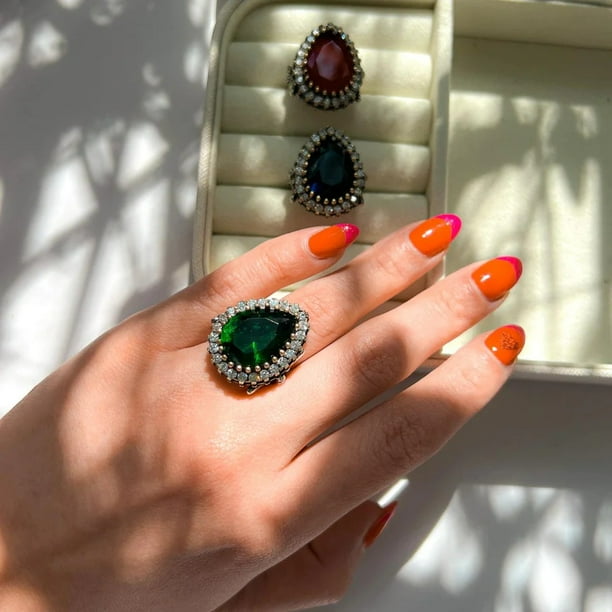 Mercado libre anillos de plata 925 hotsell