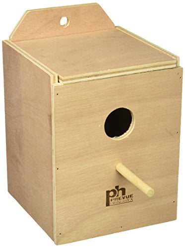 Prevue Pet Products BPV1102 Wood Inside Mount Nest Box for Birds 