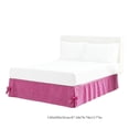 thumbnail image 3 of Lace Up Bedspread Singles Piece Checkered Dustproofs Bed Skirt Bed Box Cover Aprons Bedding, 3 of 6