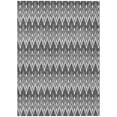 thumbnail image 2 of Addison Rugs Chantille Indoor/Outdoor Transitional Geometric Charcoal Machine Washable Rectangle Rug, 5' x 7'6", 2 of 8