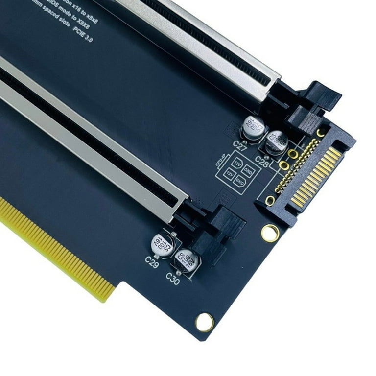 Pcie X16 Mining Pcie Splitter Nvme Expansion Card JMT PCIe
