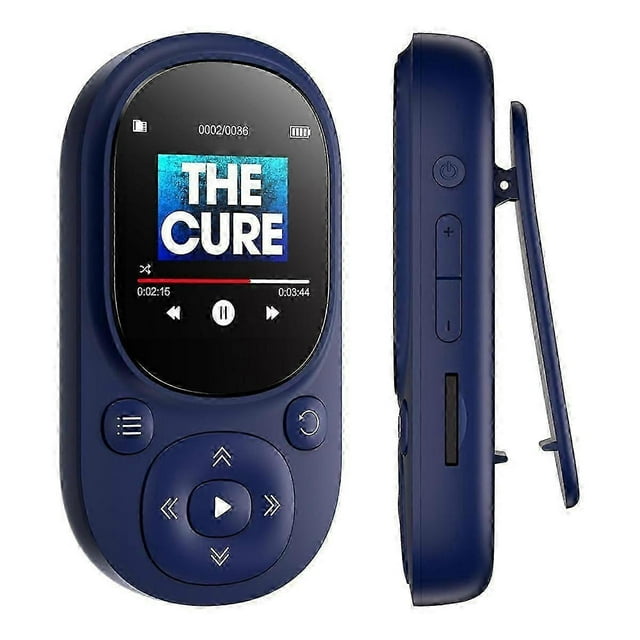 32GB Clip MP3 Player Portable Music Player Bluetooth Mp3 Mp4 Player with FM Radio Recording Pedomet