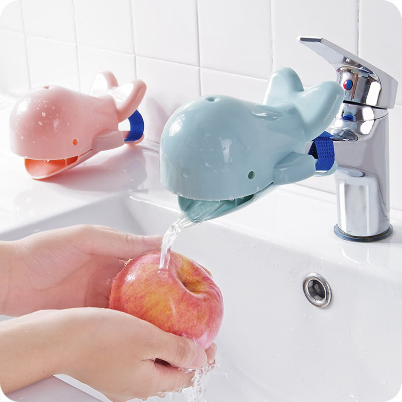 Whale Faucet Extender Bath Spout Cover, Bathtub Handle Child Lock
