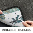 thumbnail image 6 of Blue Boho Tribal Feathers Pattern Door Rugs,Washable Non Slip Door Mats Indoor,Decorative Door Mats,Entry Mat Indoor for Entrance,Bedroom,Kitchen,Bathroom,30"x17", 6 of 6