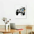 thumbnail image 2 of JEUXUS Gamepad Posters Wall Pictures Canvas Painting Artwork for Boys Video Game Themed Gamer Wall Art Posters Gaming Canvas Wall Art Gamer Wall Art for Game Lovers, 2 of 4