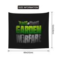 Plants Vs Zombies Tapestry 60x51in Home Decoration Poster Wall