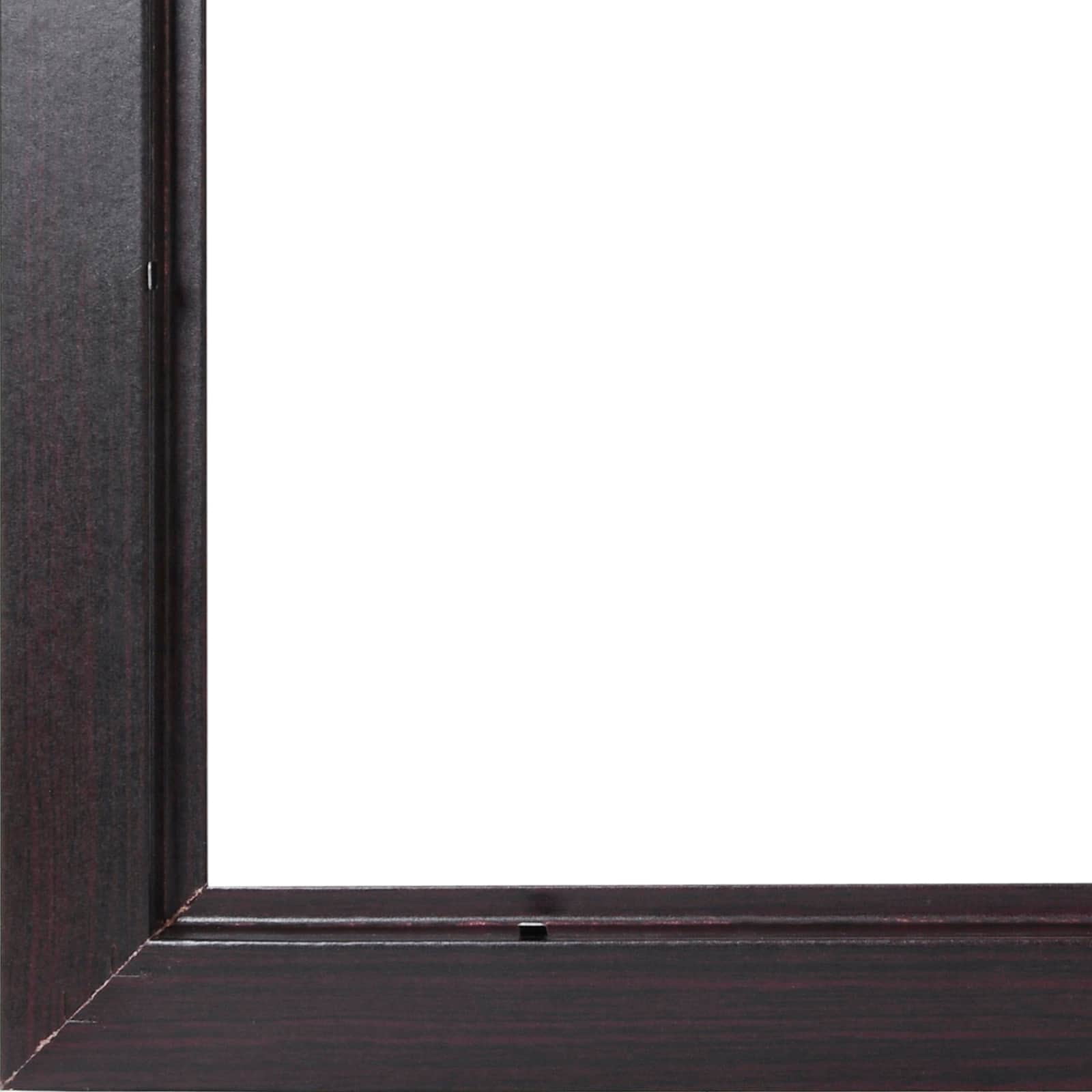 Studio Decor 14" x 18" Lifestyles Black Cherry Picture Frame With Mat - Includes Pre-attached Hanging Hardware, Horizontal or Vertical Display - 1 Pack