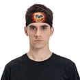 thumbnail image 4 of Goofa Satanic Skull Pattern Sweatbands Sports Headband for Men & Women,Moisture Wicking Athletic headband,Breathable Sweatband,Sports accessories,Workout gear, 4 of 9