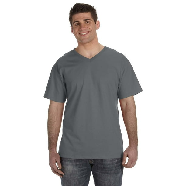fruit of the loom grey t shirt