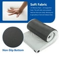 thumbnail image 5 of Zimtown Outdoor 2.5-inch Memory Foam Camping Mattress Portable Roll-Up Sleeping Mat, Small Gray, 5 of 9