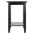 Winsome Wood Genoa Espresso Finish End Table, Rectangular Wooden Side