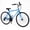 Navy, variant on Costway 700C Hybrid Bike for Men Women Adult, 18-Speed Shimano Drivetrain, Phone Holder Black