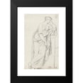 thumbnail image 2 of Jacques Louis David 13x18 Black Modern Framed Museum Art Print Titled - A Muse from the Sarcophagus of the Muses (1775-80), 2 of 5