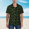 thumbnail image 2 of Fotbe Cool Gamepad Hawaiian Shirt for Men Unisex Summer Beach Casual Short Sleeve Cotton Linen Button Down Shirts-Small, 2 of 5